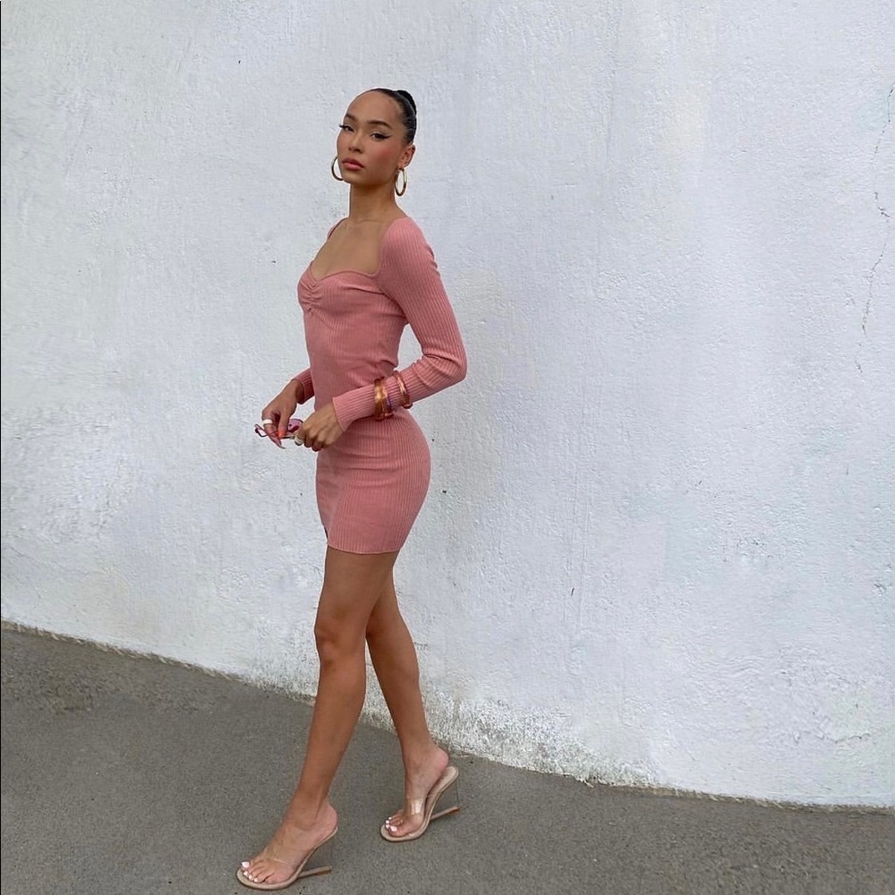 Pink dress